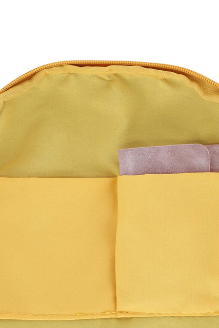 Cartera Mochila Mostaza Nylon iD-1