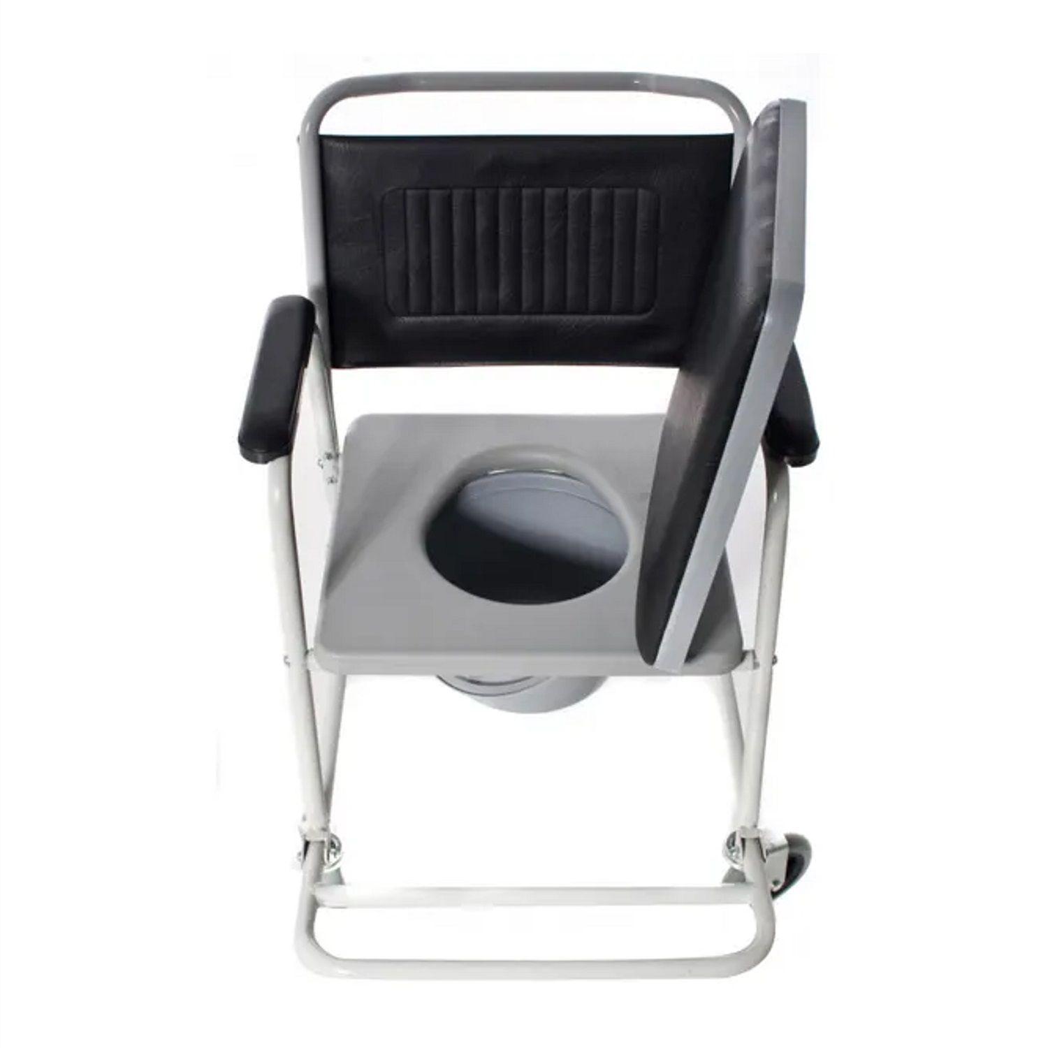 Silla de Baño con Ruedas Acero-2