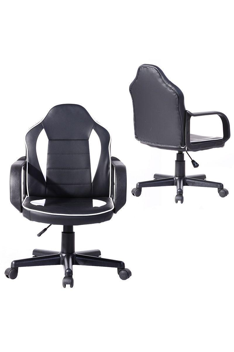 Silla Gamer Racer Ergonómica Escritorio - Blanco-3