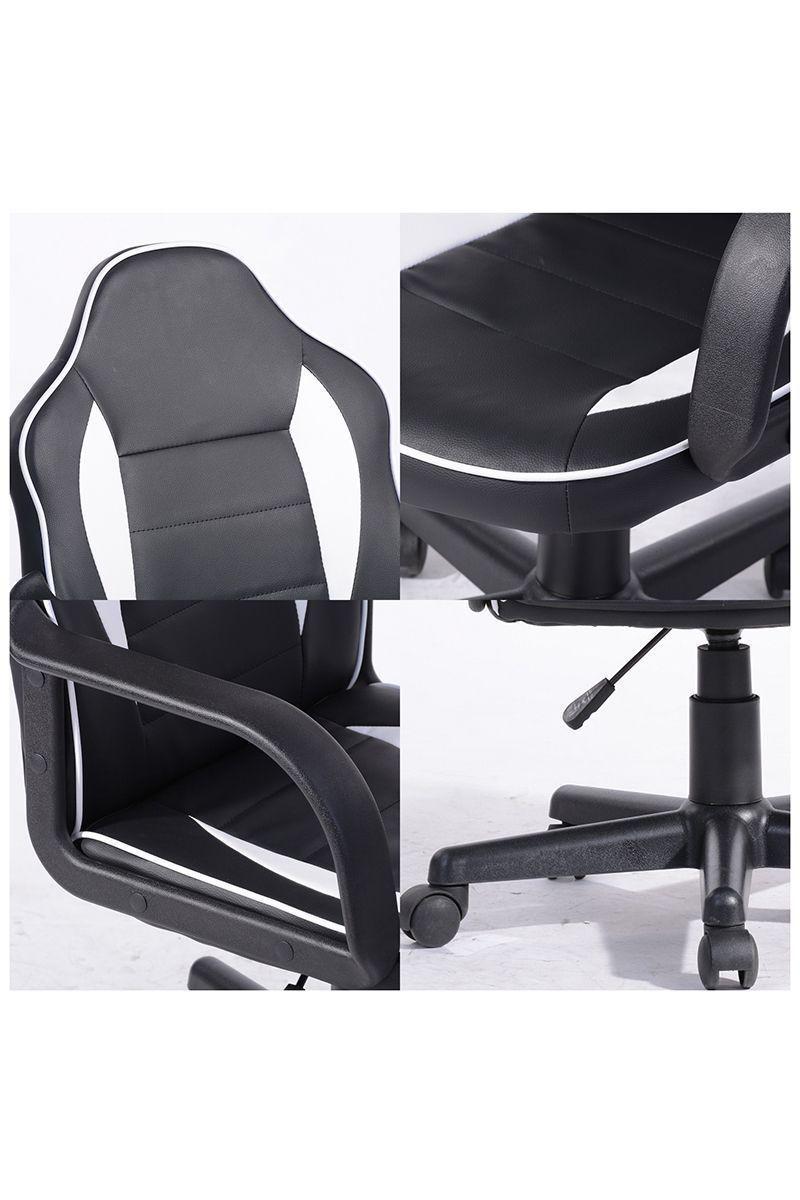 Silla Gamer Racer Ergonómica Escritorio - Blanco-5