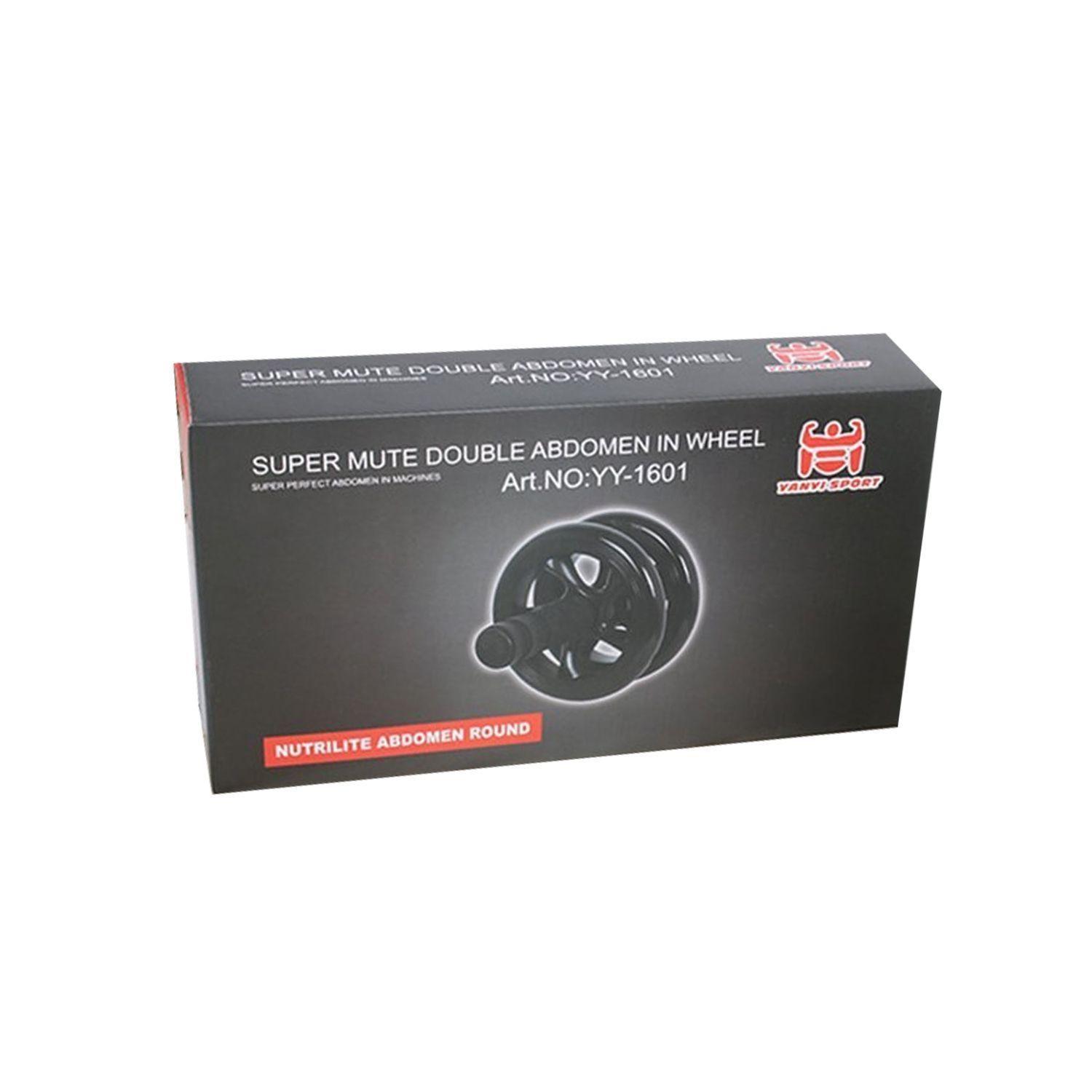 Rueda de Ejercicios Abdominales Con Alfombra Para Rodillas-5