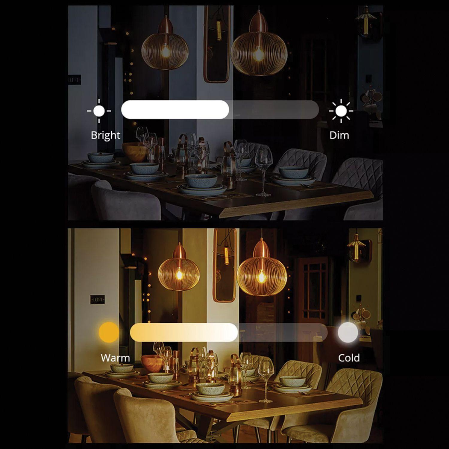 Pack 2 Ampolletas Smart LED Filamento B02 F-A60 Sonoff-5