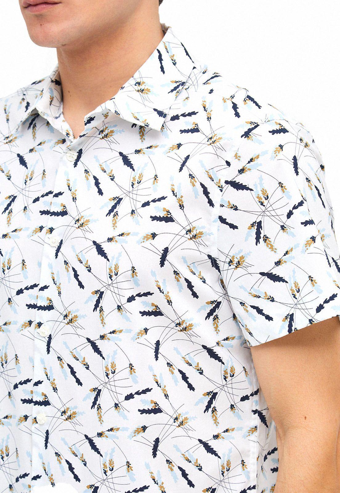 Camisa Espiga Estampada-1