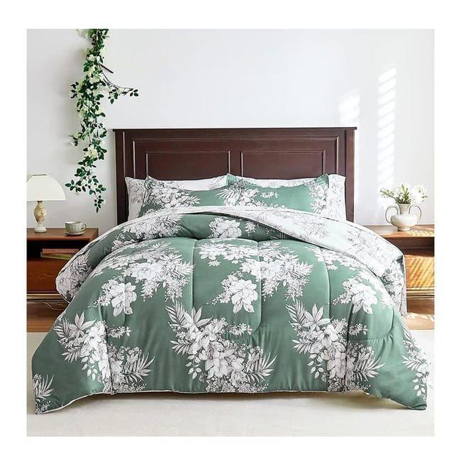 Quilt 2 plaza verde estampado-0