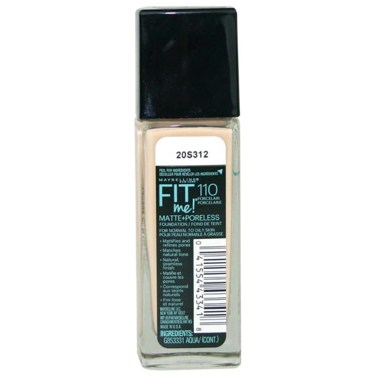 BASE FIT ME MATTE 110 PORCELAIN MAYBELLINE-2