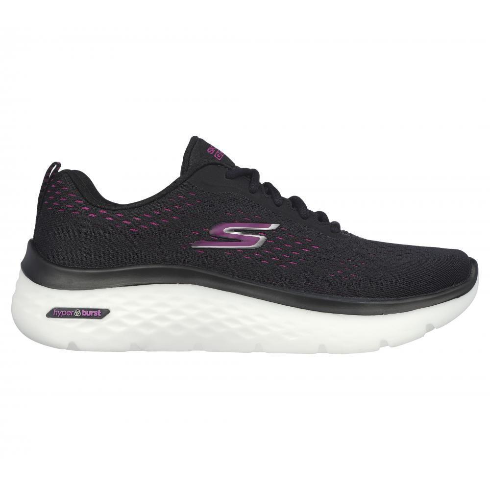 Zapatilla Mujer Go Walk Hyper Burst Negro Skechers-4