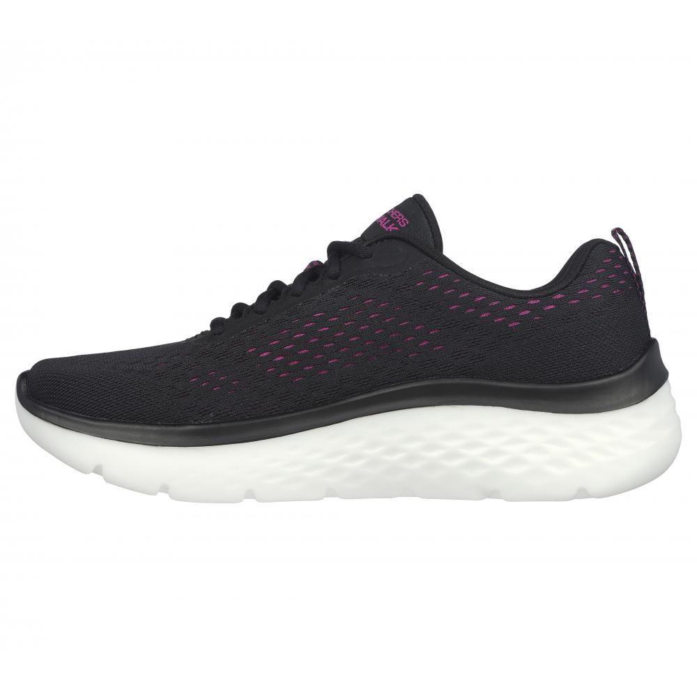 Zapatilla Mujer Go Walk Hyper Burst Negro Skechers-3