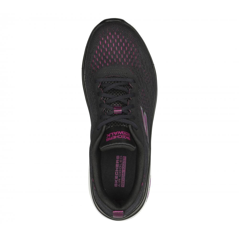 Zapatilla Mujer Go Walk Hyper Burst Negro Skechers-1