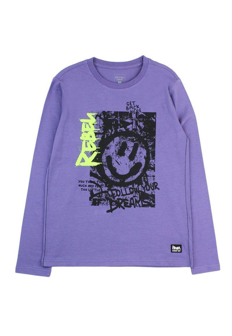 Polera jr niño costuras power 335-0
