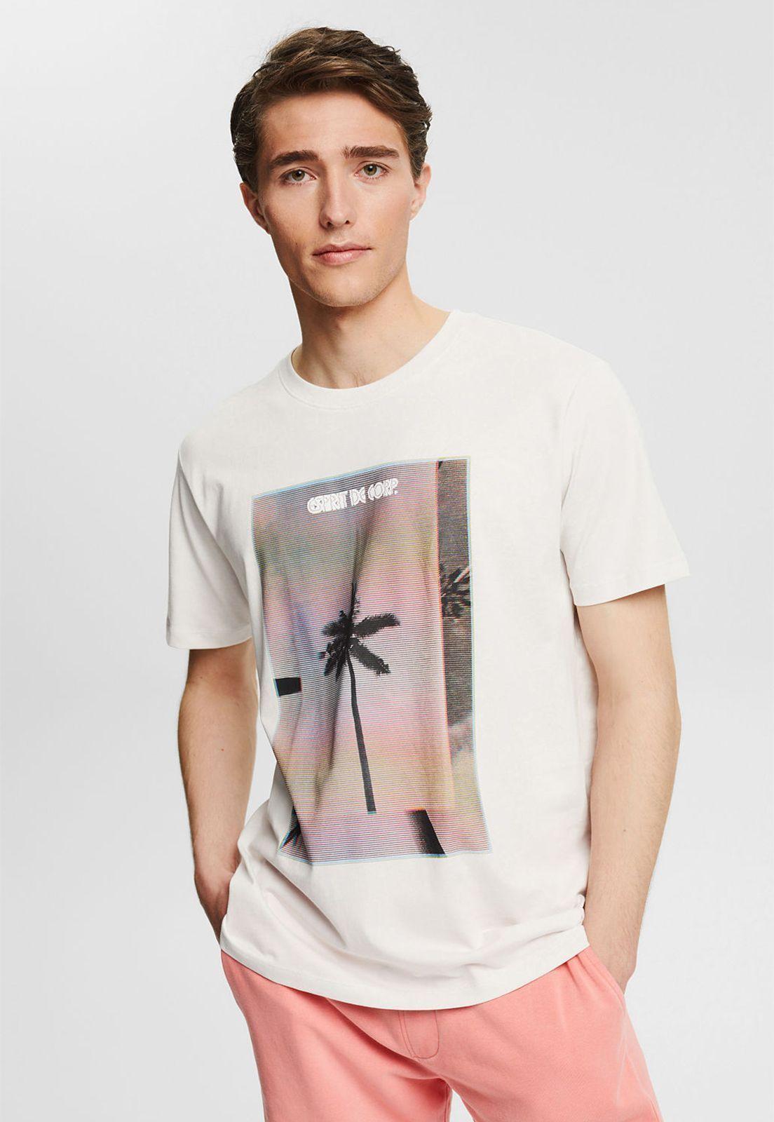 Polera con Estampado Mujer Esprit 052CC2K303-0