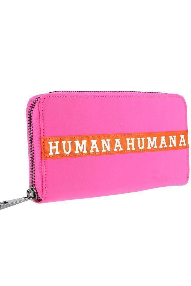 Billetera Grande Fucsia Folk Fire Logo Humana-1