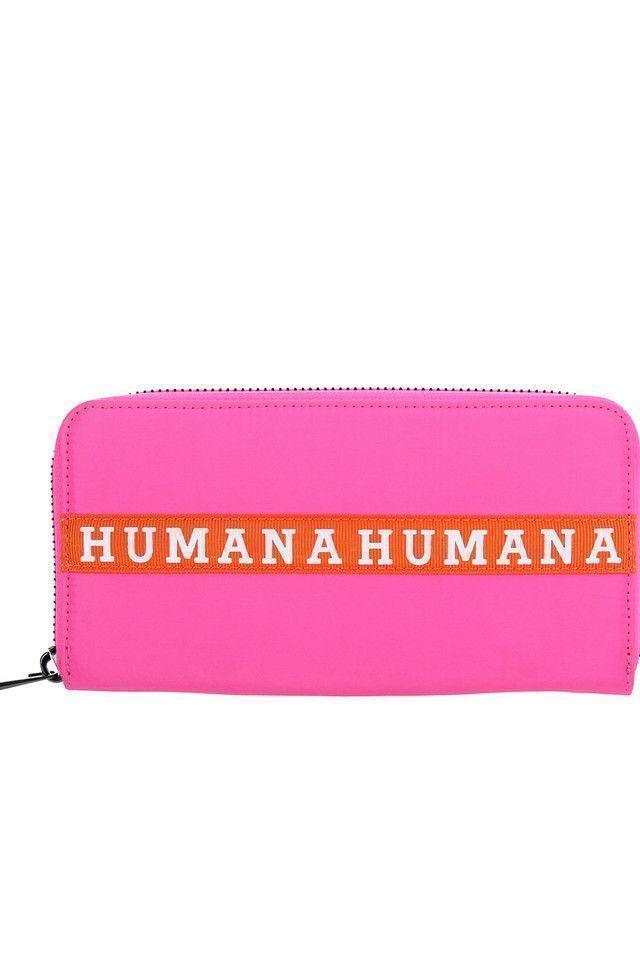 Billetera Grande Fucsia Folk Fire Logo Humana-0