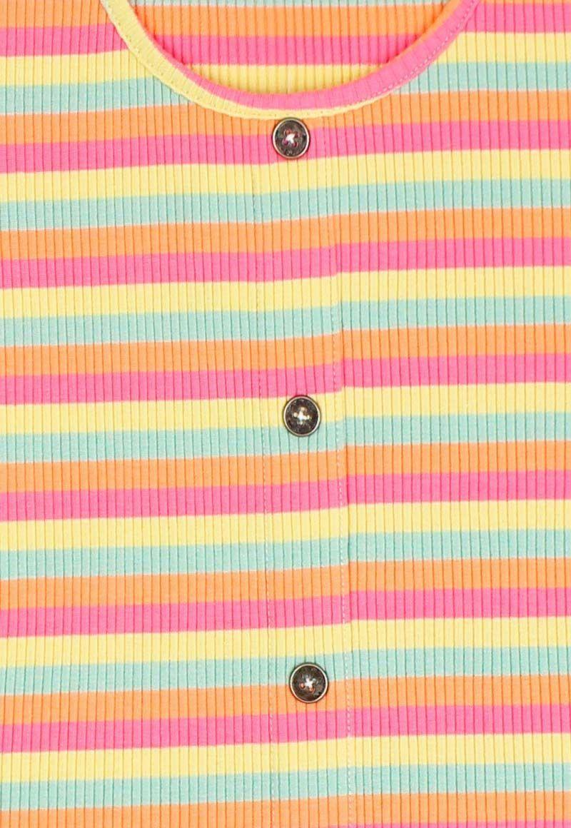 Polera junior niña listada 389-2