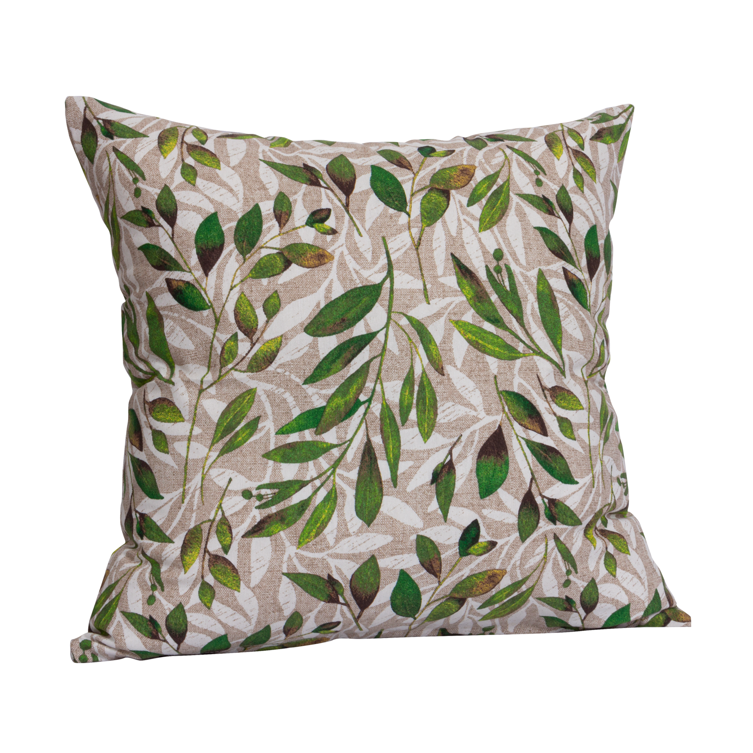 Set 4 Cojines Lona Española Sauce 50x50 Beige-1