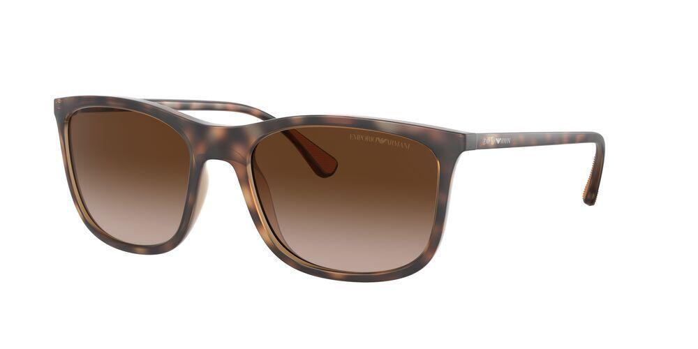 Lentes De Sol Emporio Armani EA4155F  Havana Hombre-1
