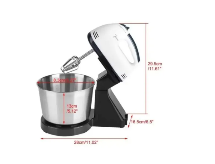 Batidora Pedestal Eléctrica 260w 7 Velocidades-1