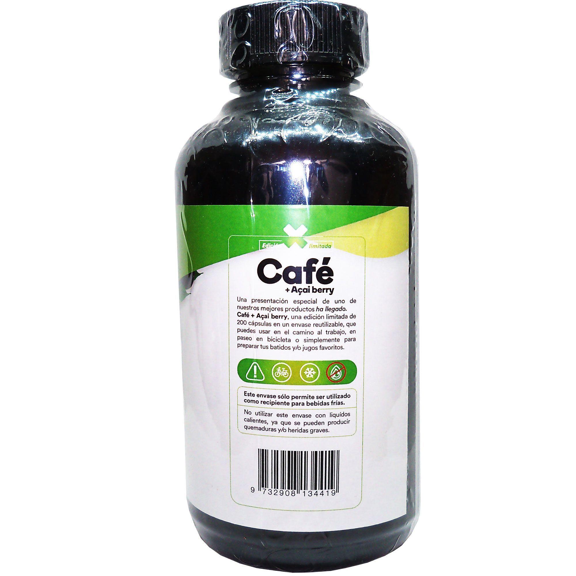 3 X NATURAL FARM CAFE VERDE + ACAI BERRY 500 MG 200 CAPS-3