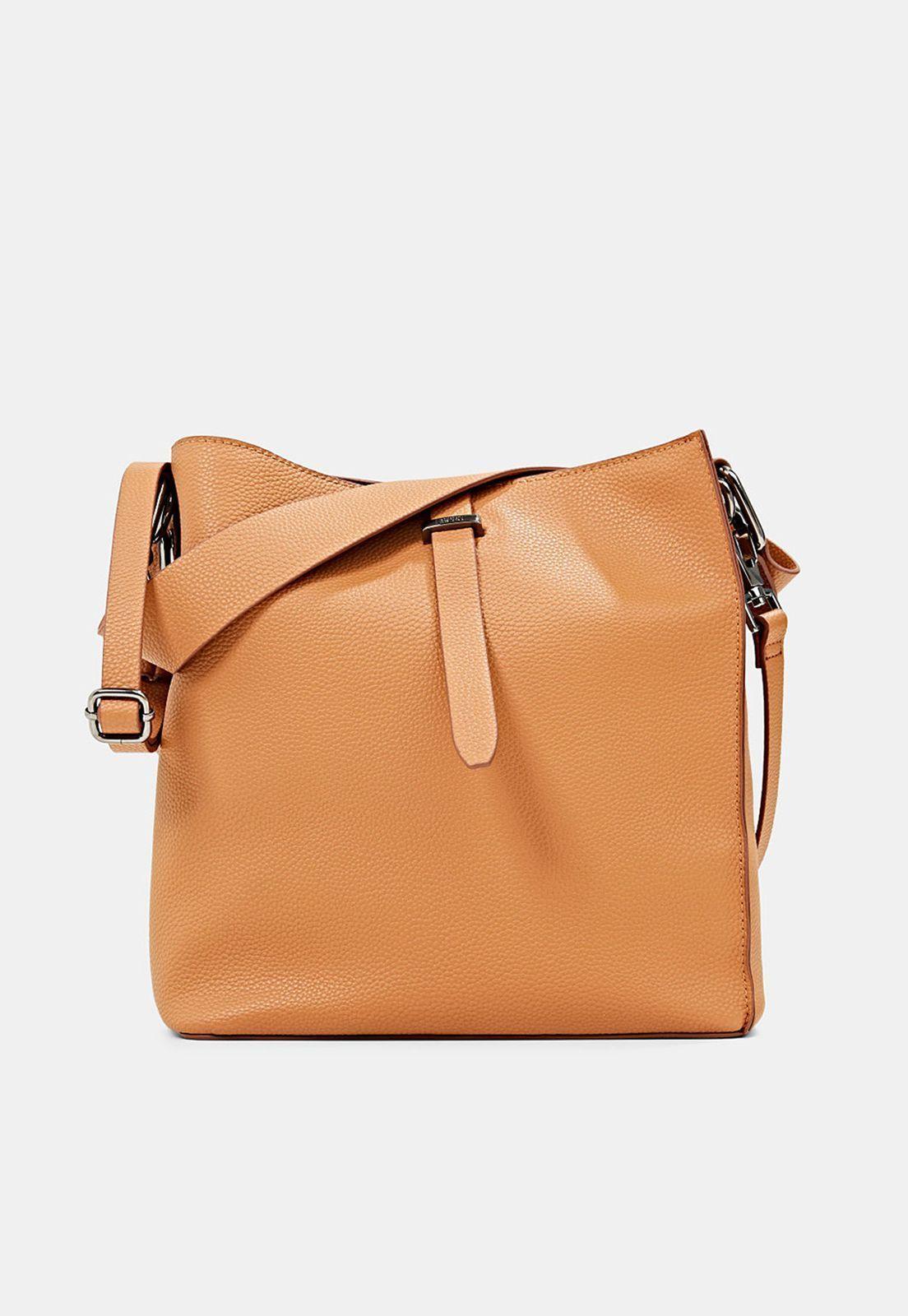 Cartera Bandolera Esprit Marrón-0