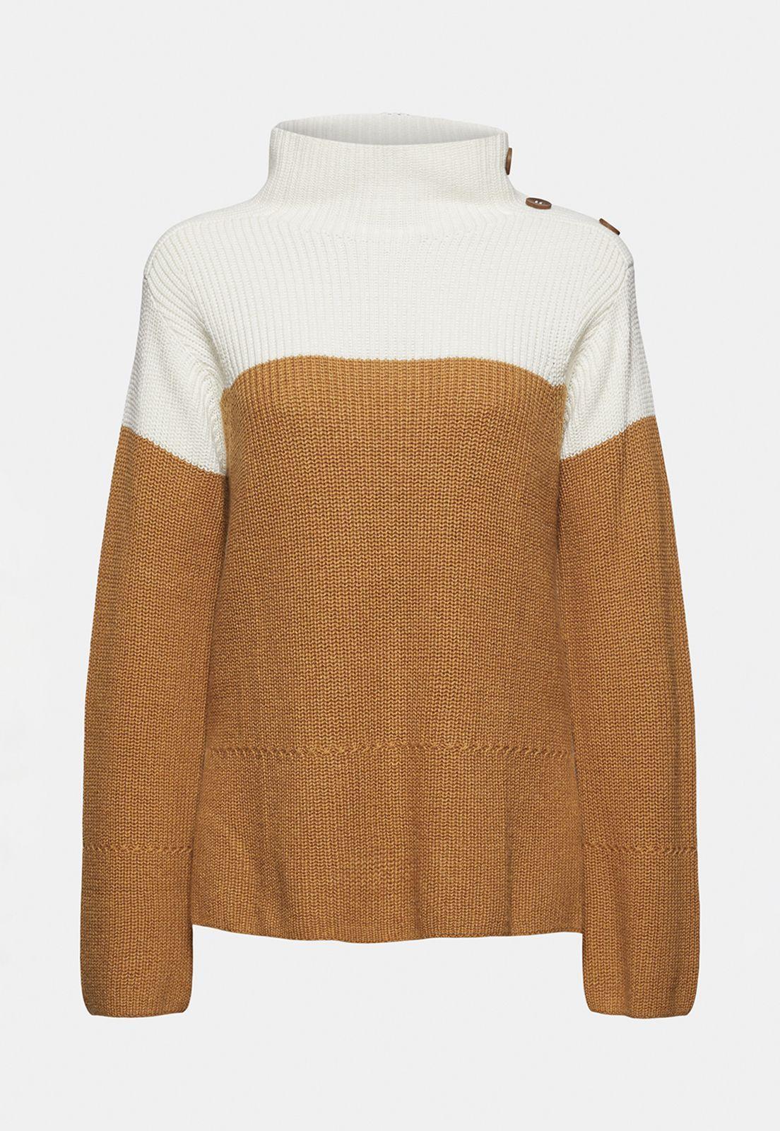 Sweater Con Tira De Botones Esprit-3