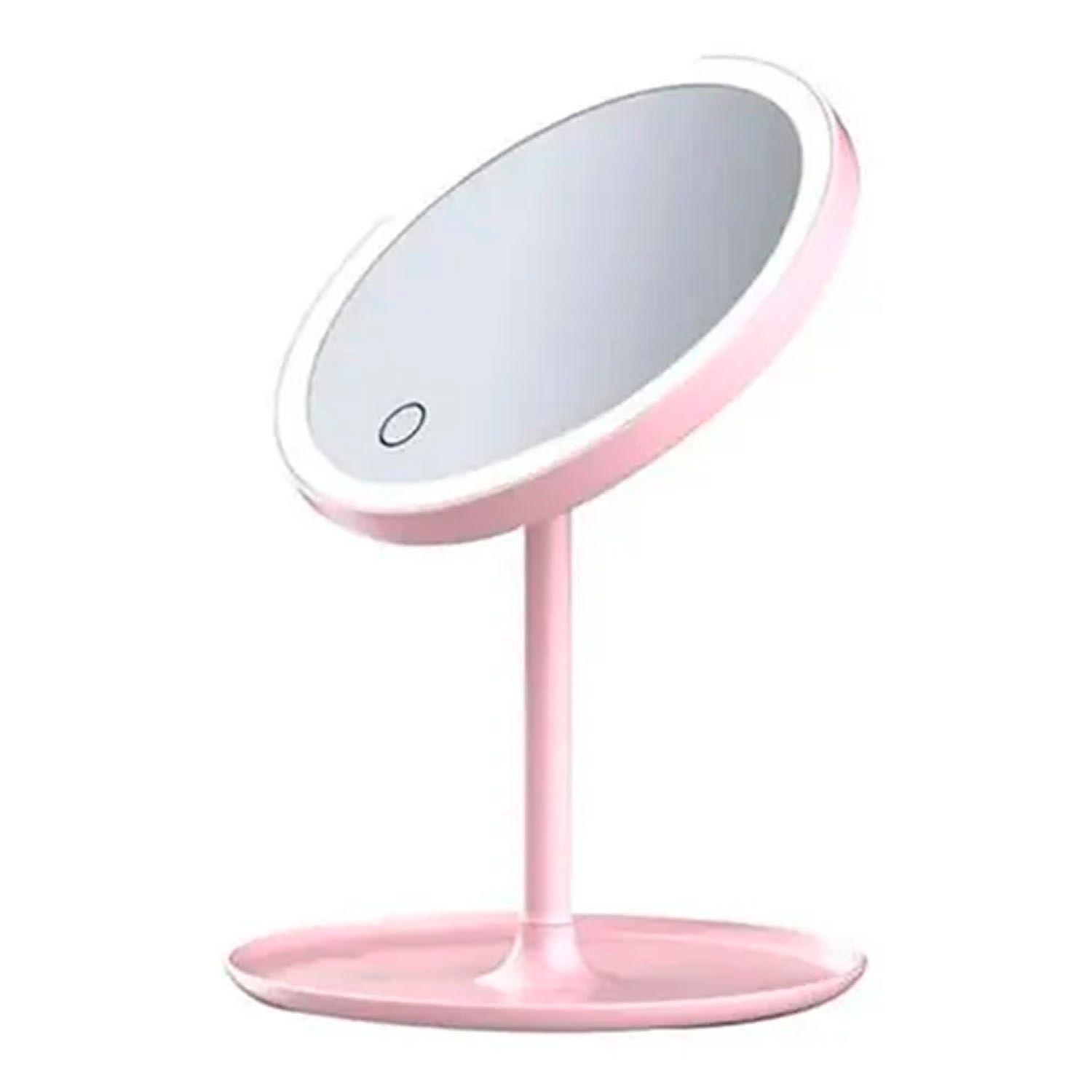 Espejo Con Luz Led Para Maquillaje Plegable-0