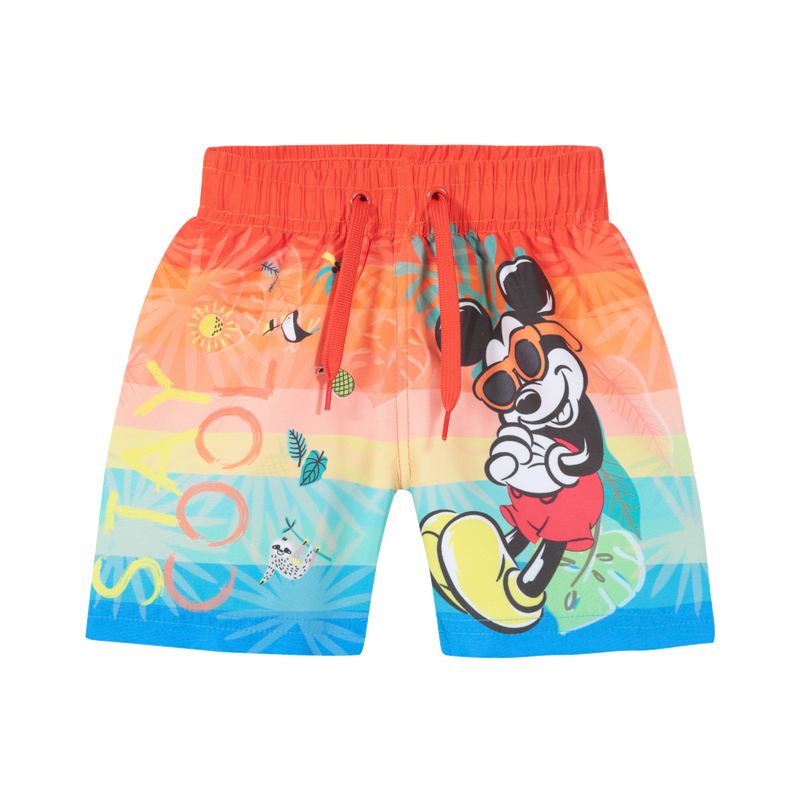 Bebé Niño Short Mickey Stay Cool Disney Naranja-0