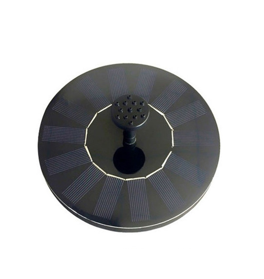 Bomba Agua Fuente Energía Solar Flotante 5 Boquillas Jardín-0