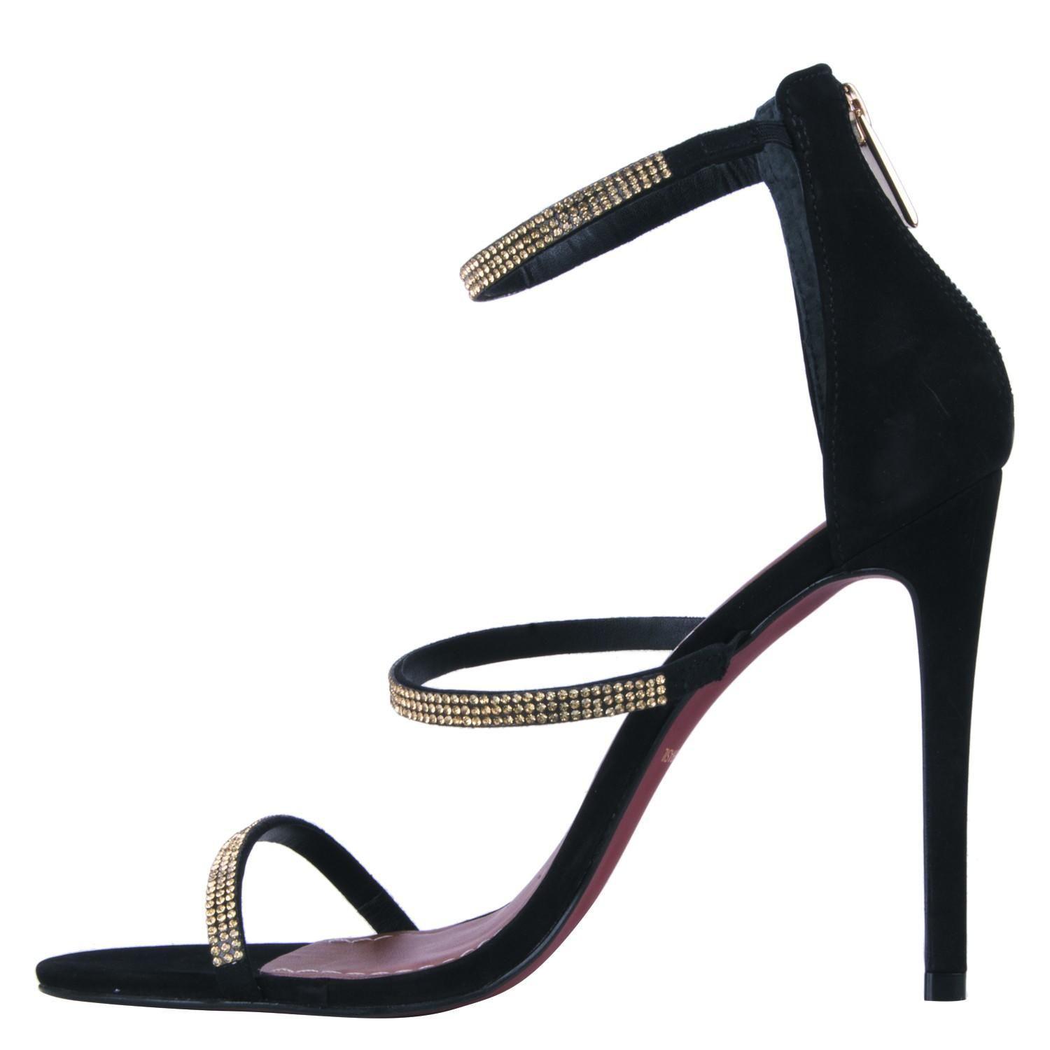 Sandalia Vestir Mingo Mujer Negro - S507-3