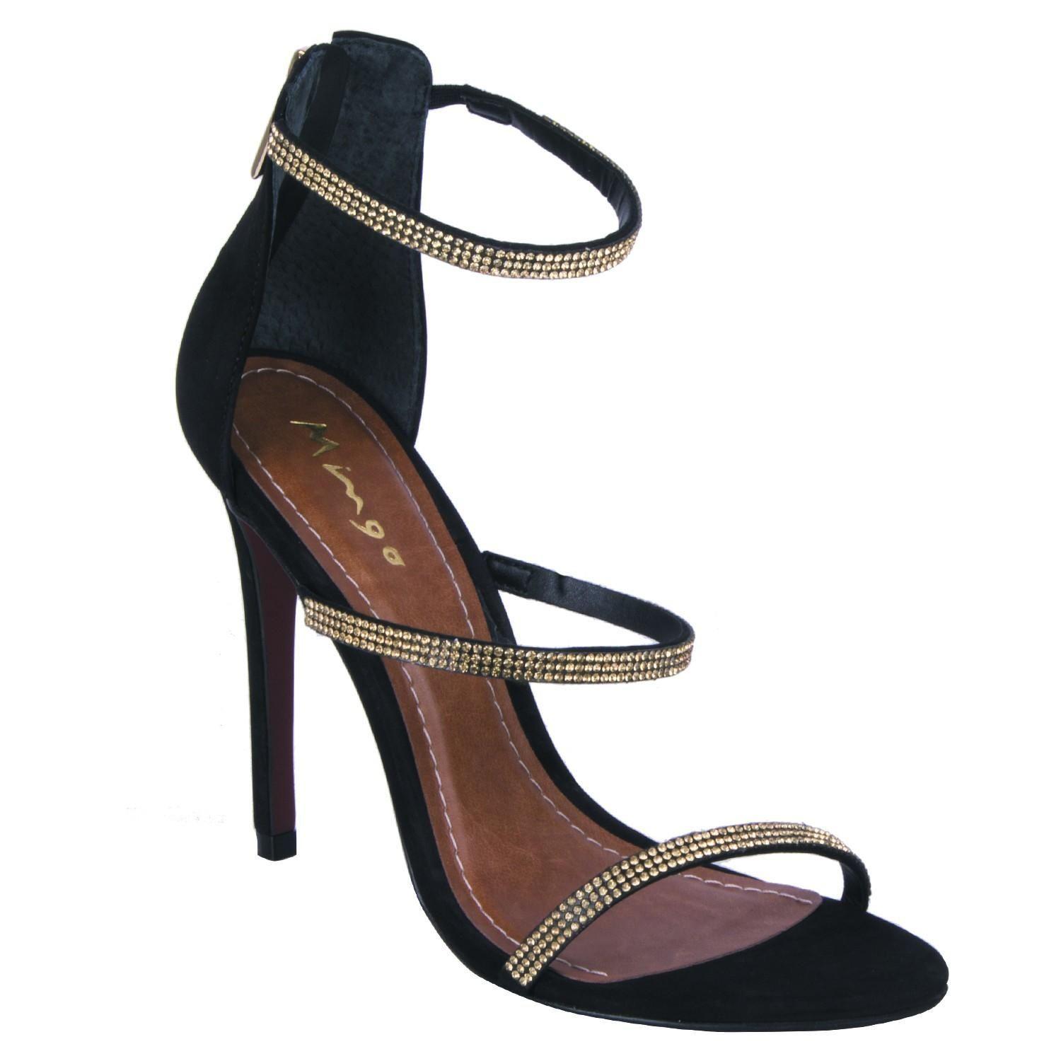 Sandalia Vestir Mingo Mujer Negro - S507-0