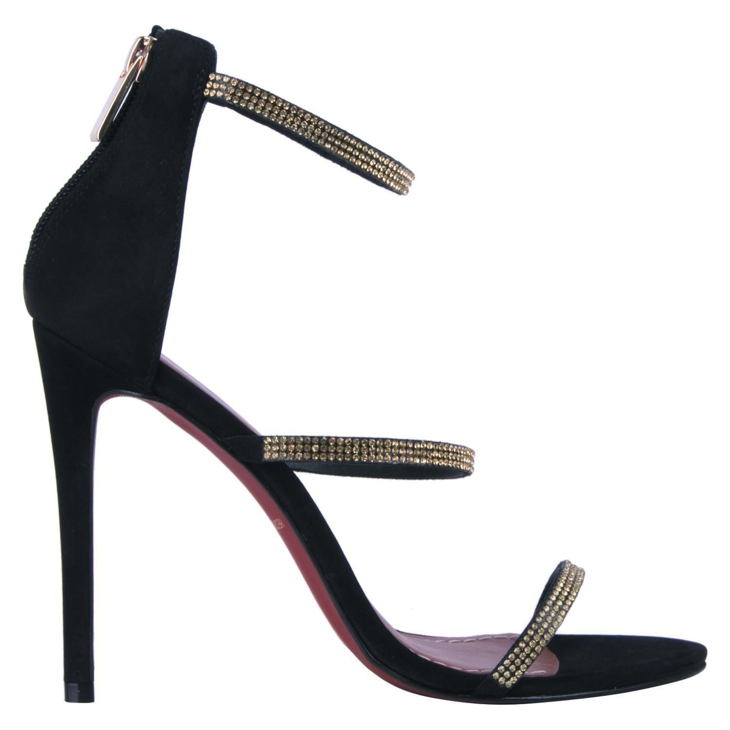 Sandalia Vestir Mingo Mujer Negro - S507-1