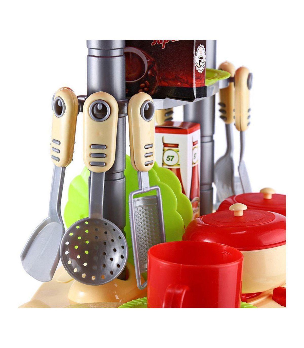 SET DE COCINA DE 30 PIEZAS CON LUZ Y SONIDO-2