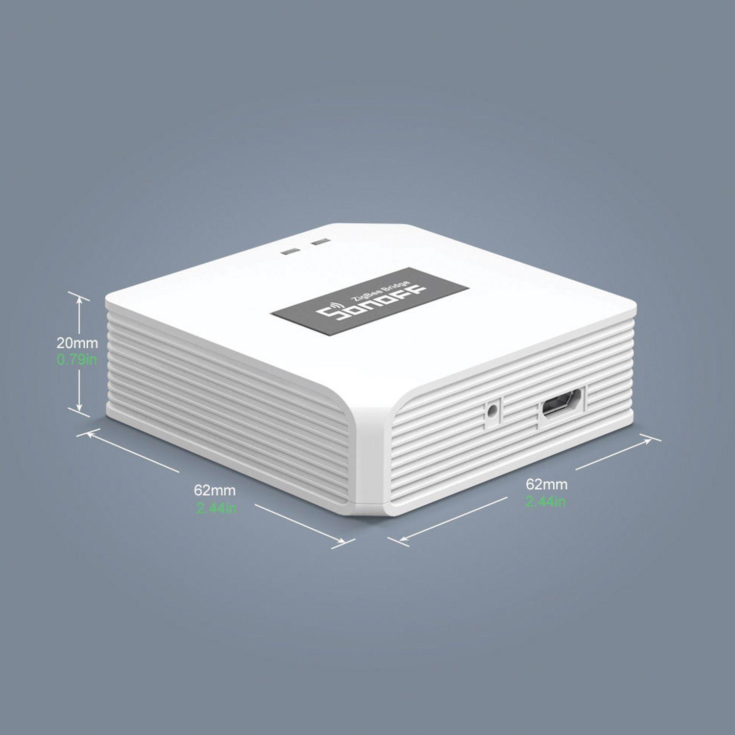 Controlador de Dispositivos Smart ZB Bridge Sonoff-6