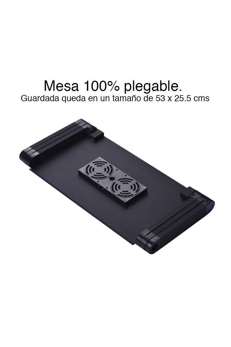 Mesa Notebook cama plegable con ventilador-2