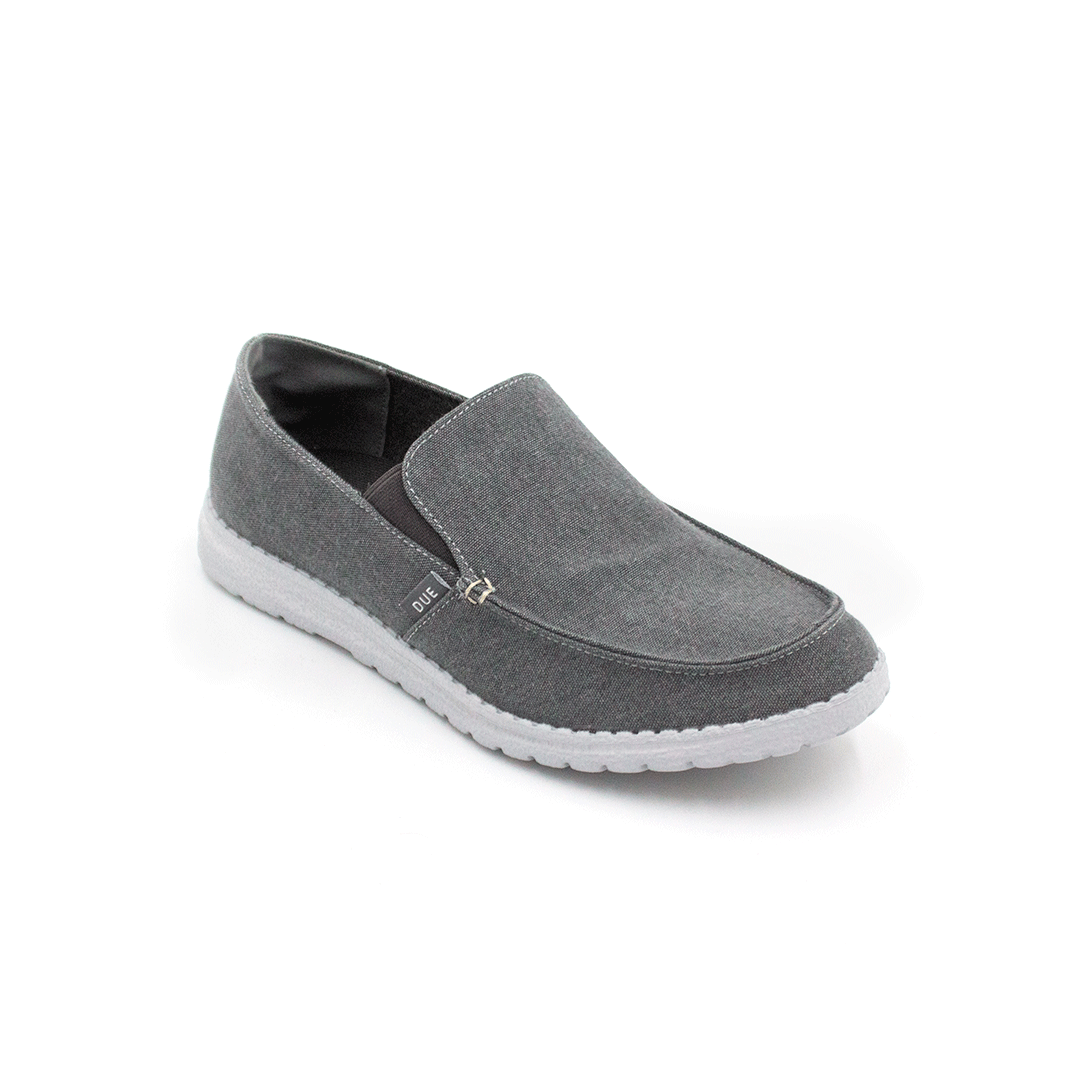 Mocasín Hombre Livorno Dark Grey Due Scarpe-1