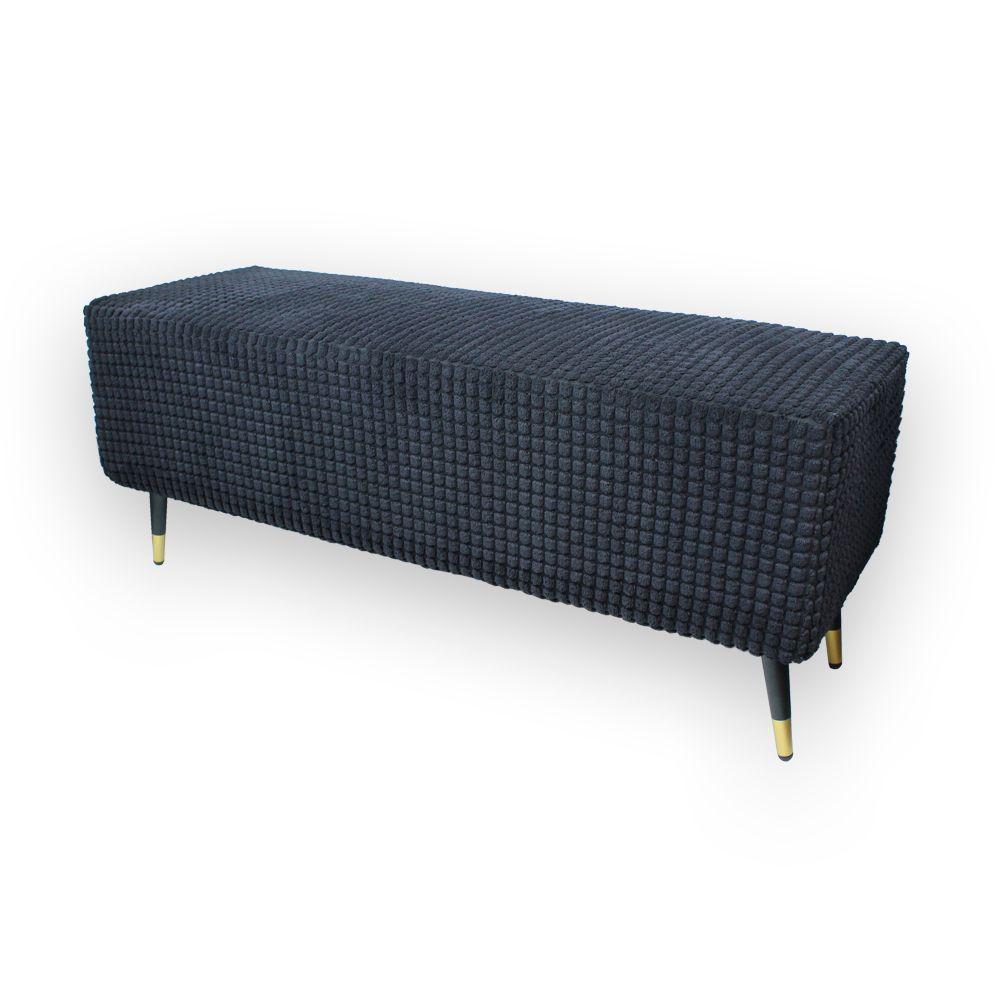 Banqueta Barcelona Negra 130 cm.-1
