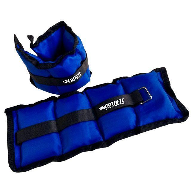 Par de Tobilleras/Muñequeras Ajustables 1 Kg -0