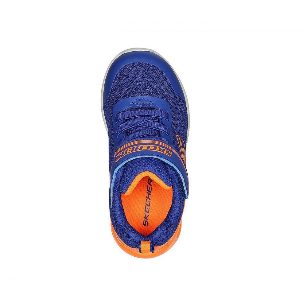 Zapatilla Niño Microspec Max G Azul Skechers-1