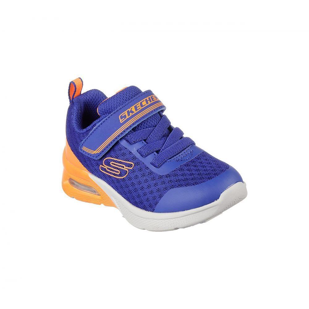 Zapatilla Niño Microspec Max G Azul Skechers-4