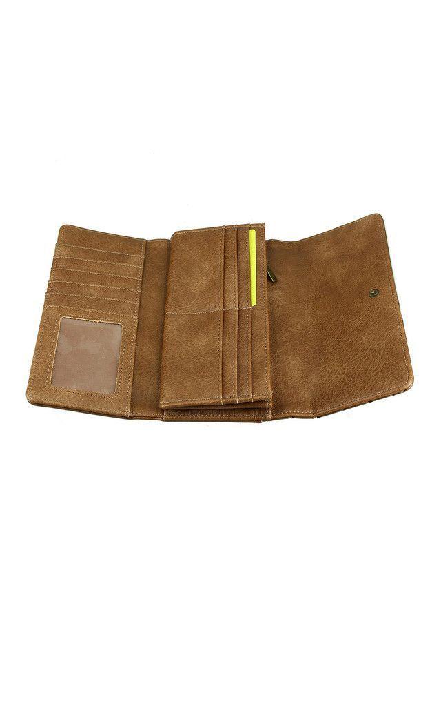 Billetera Grande Natural Café Humana-2