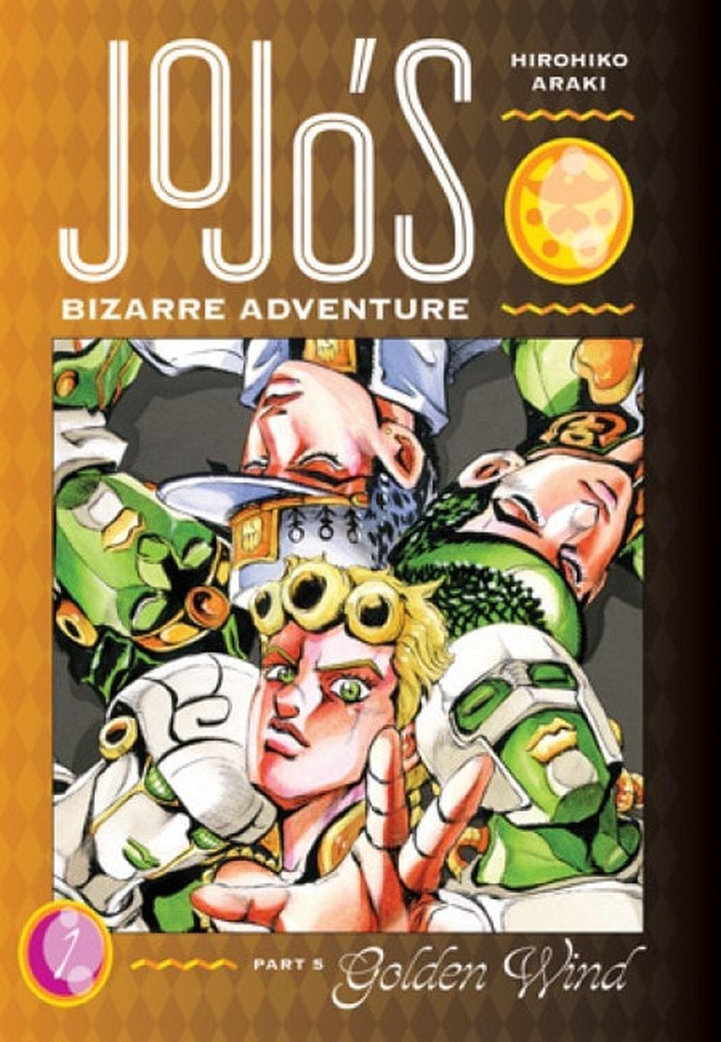 Manga Jojo's Bizarre Adventure - Part N.° 05 - Golden Wind 01 (En Inglés) - USA-0