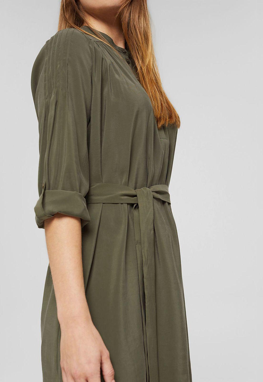 Vestido Camisero Con Lenzing™ Ecovero™ Esprit-2