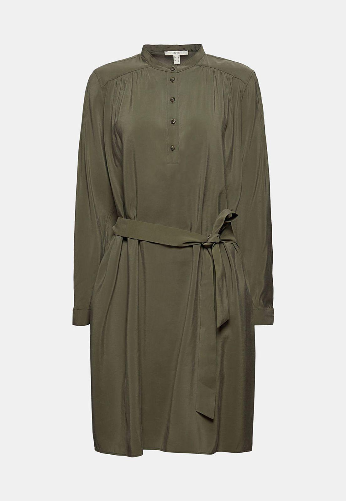 Vestido Camisero Con Lenzing™ Ecovero™ Esprit-3