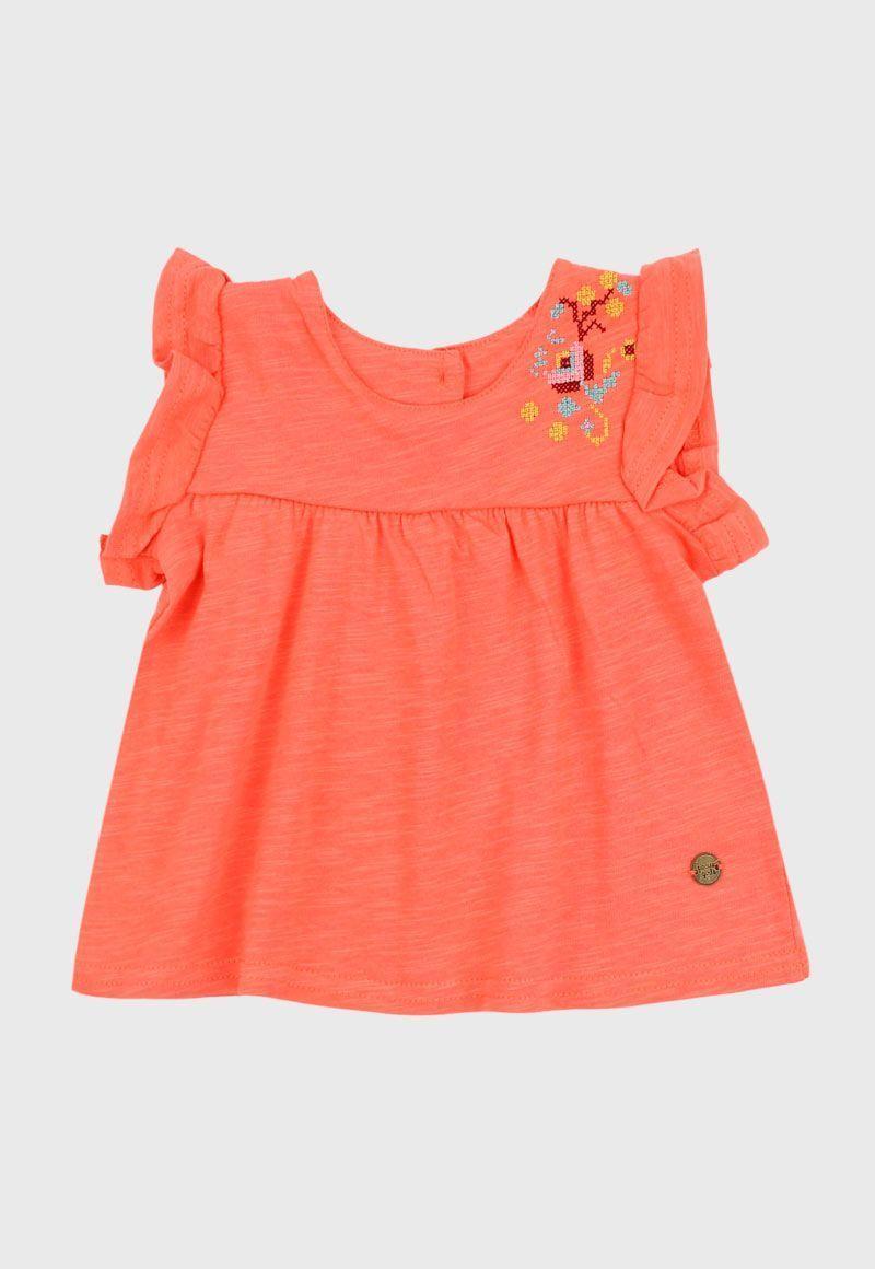 Polera bebé niña canesú craft 186-0