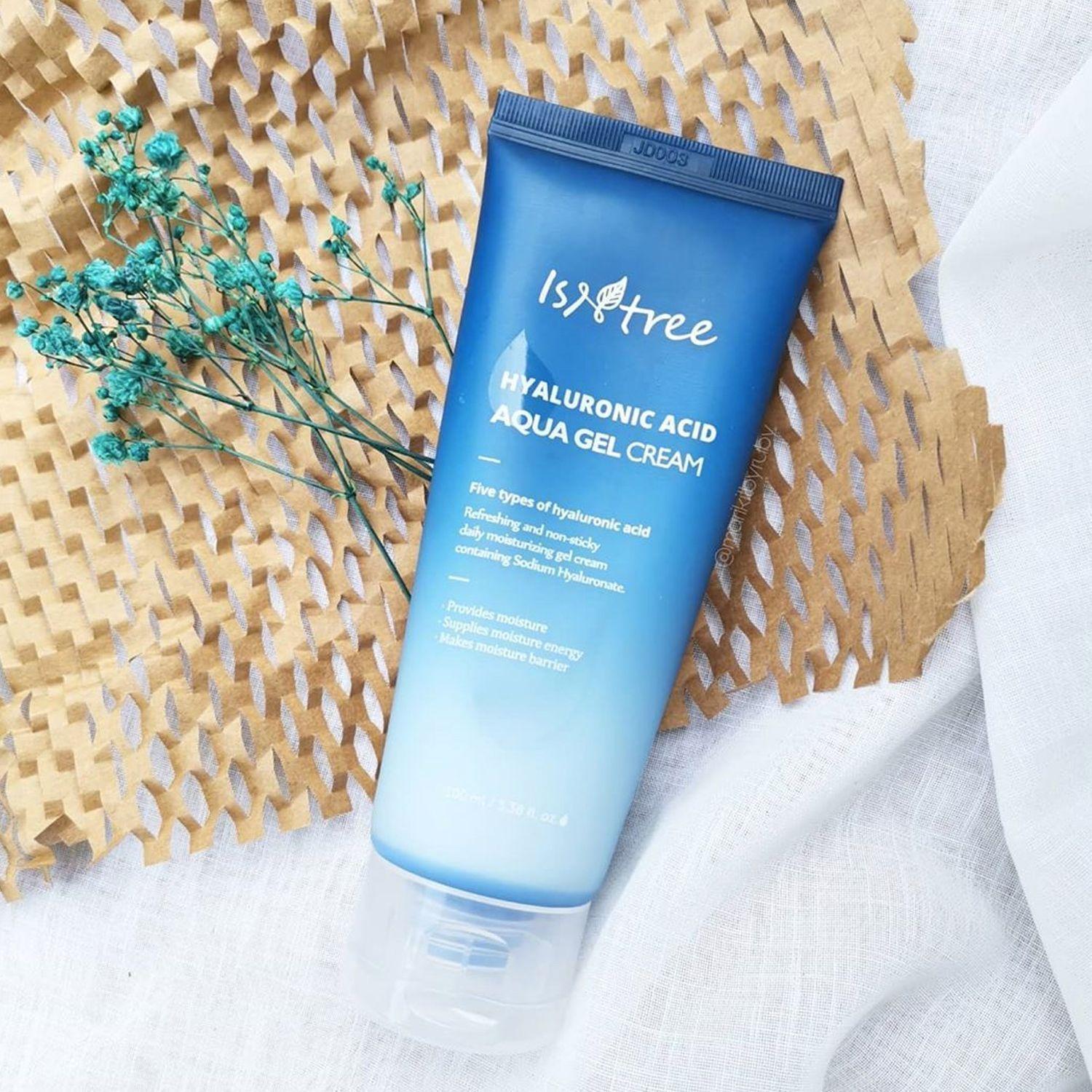 Crema Aqua Gel Con Ácido Hialurónico Isntree-2