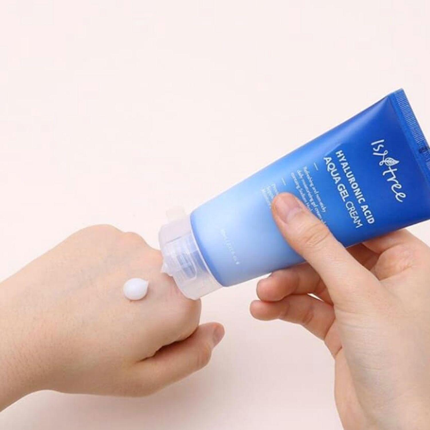Crema Aqua Gel Con Ácido Hialurónico Isntree-3