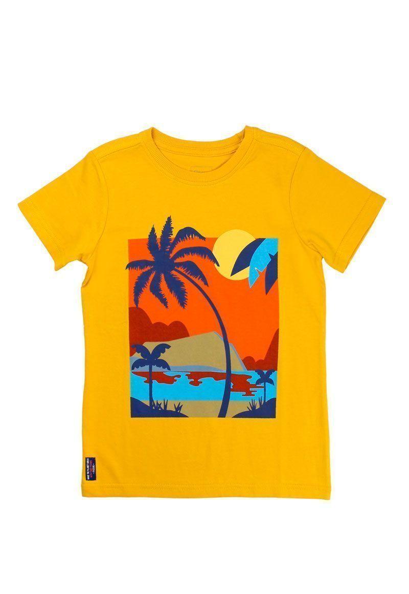 Polera Kids Niño Estampado Ficcus-0