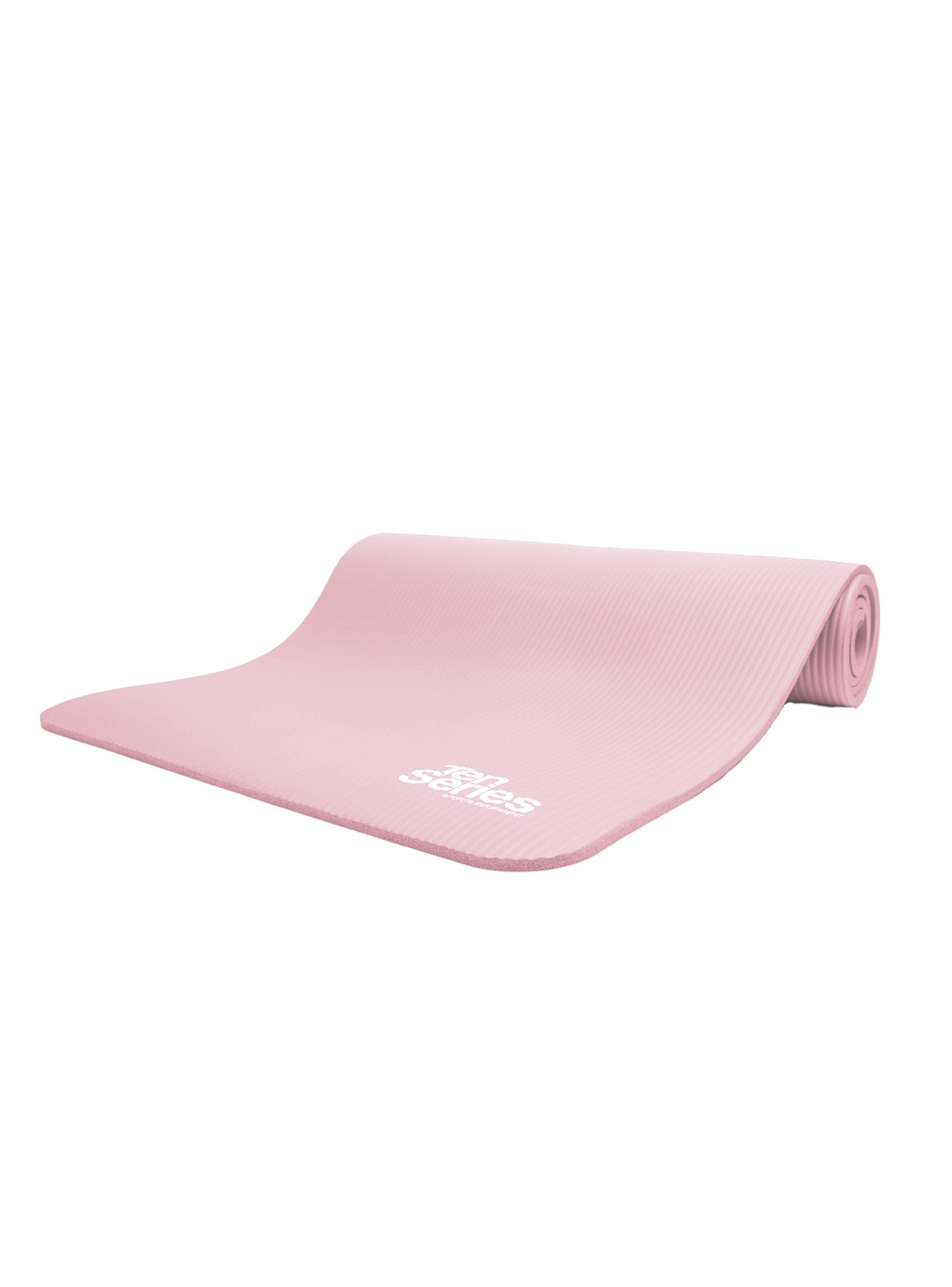 Mat De Yoga y Entrenamiento Rosa Ten series-3