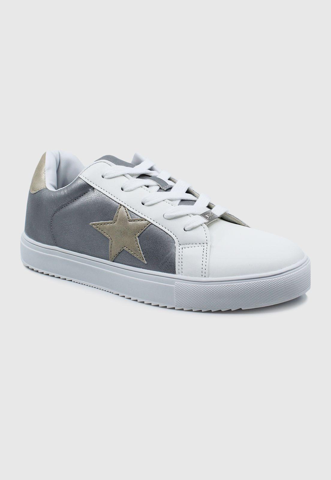 Zapatillas Salamanca CY-10612 Silver-1