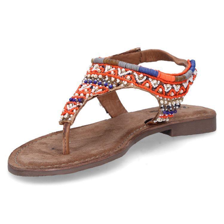 Sandalia Casual Mujer Zappa - U512 Naranja-4