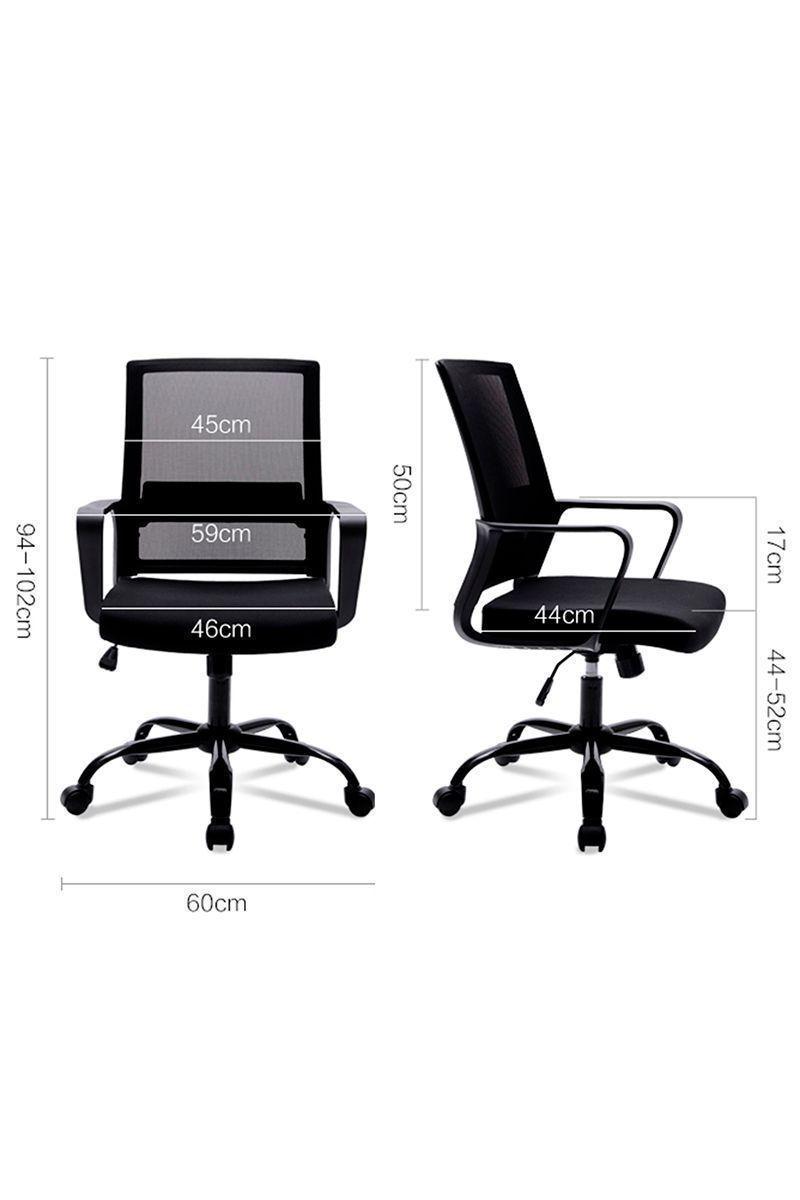 Silla Oficina Altura Ajustable y Apoyabrazos-2