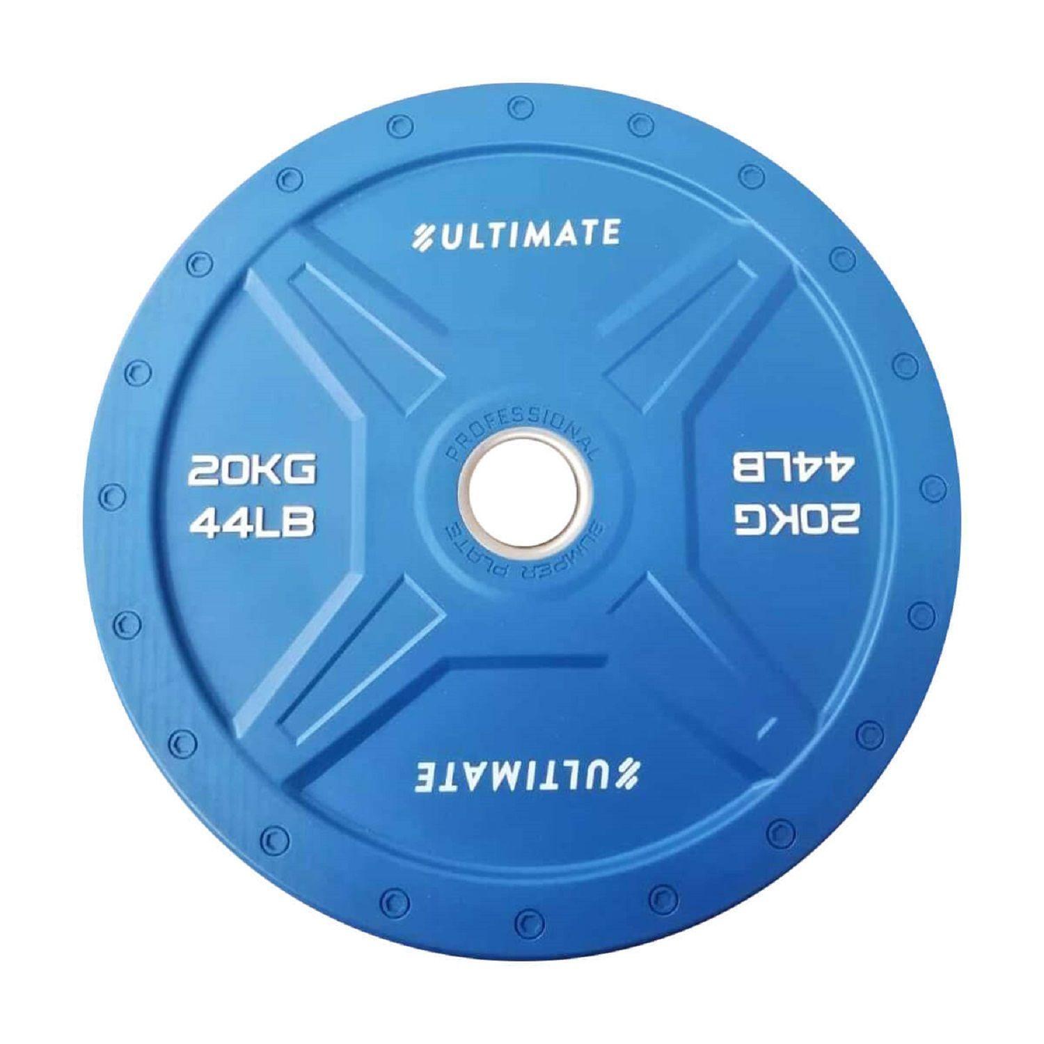 Pack 100KG Discos Olímpicos Bumper Elite Hex-4